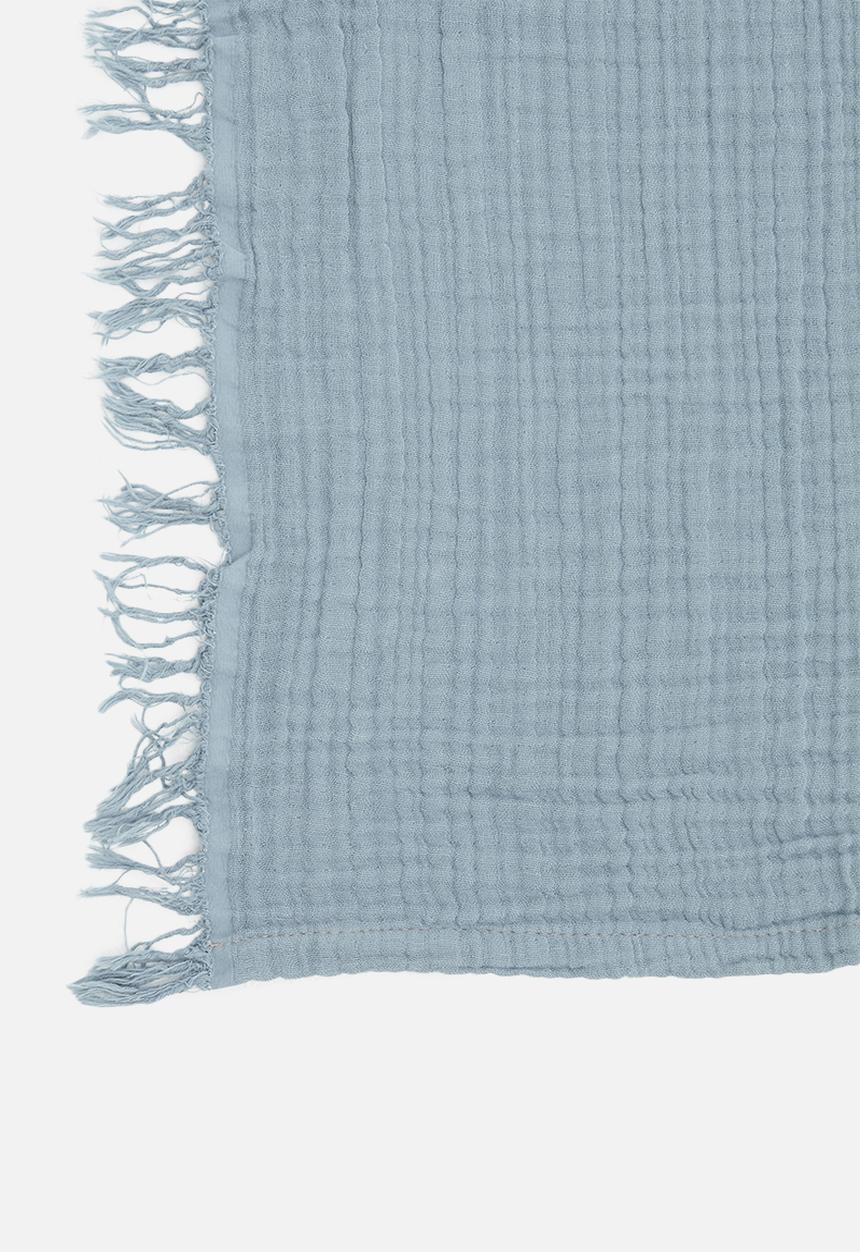 Sixth Floor - Waffle bed throw - blue