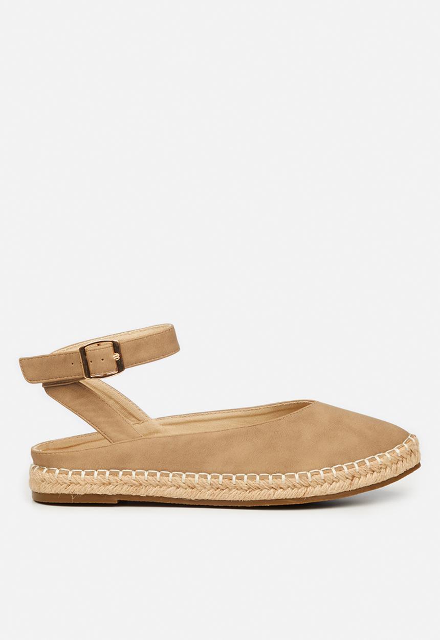 Viabeach - Bamboo 1 ankle tie espadrille - taupe