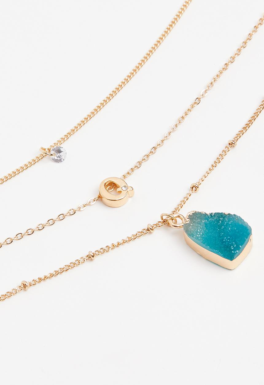 Superbalist - Robin layered necklace - gold