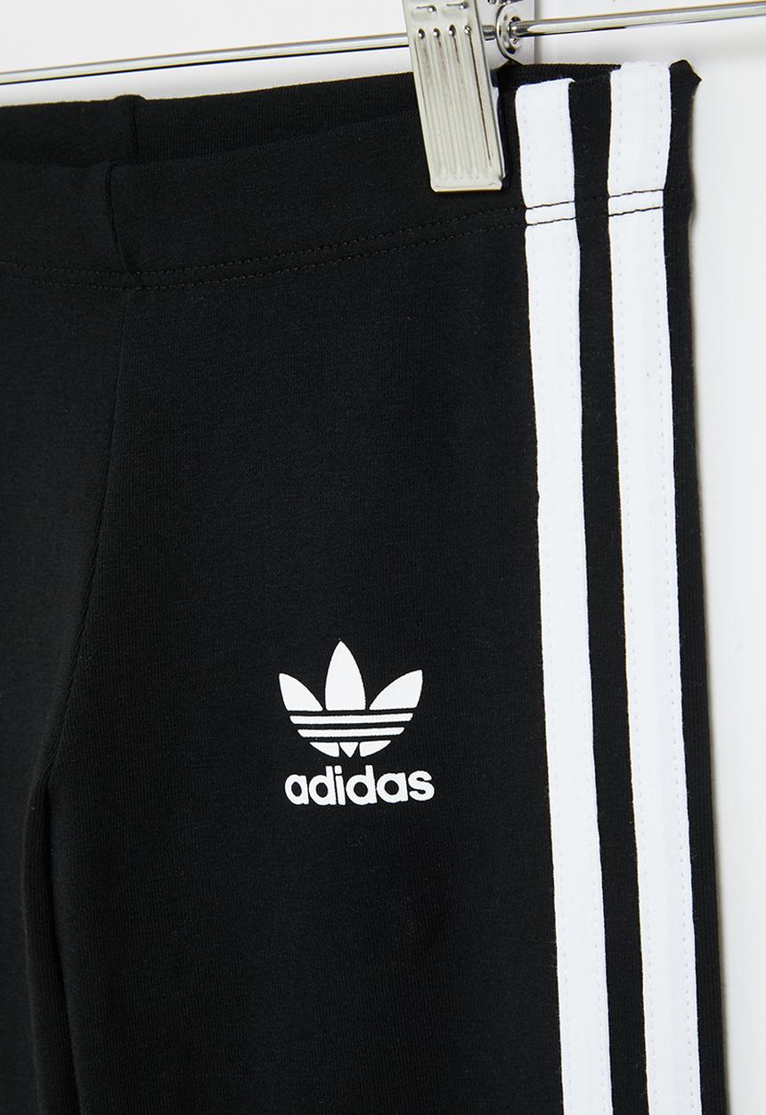 adidas Originals - 3 Stripes legging y - black & white