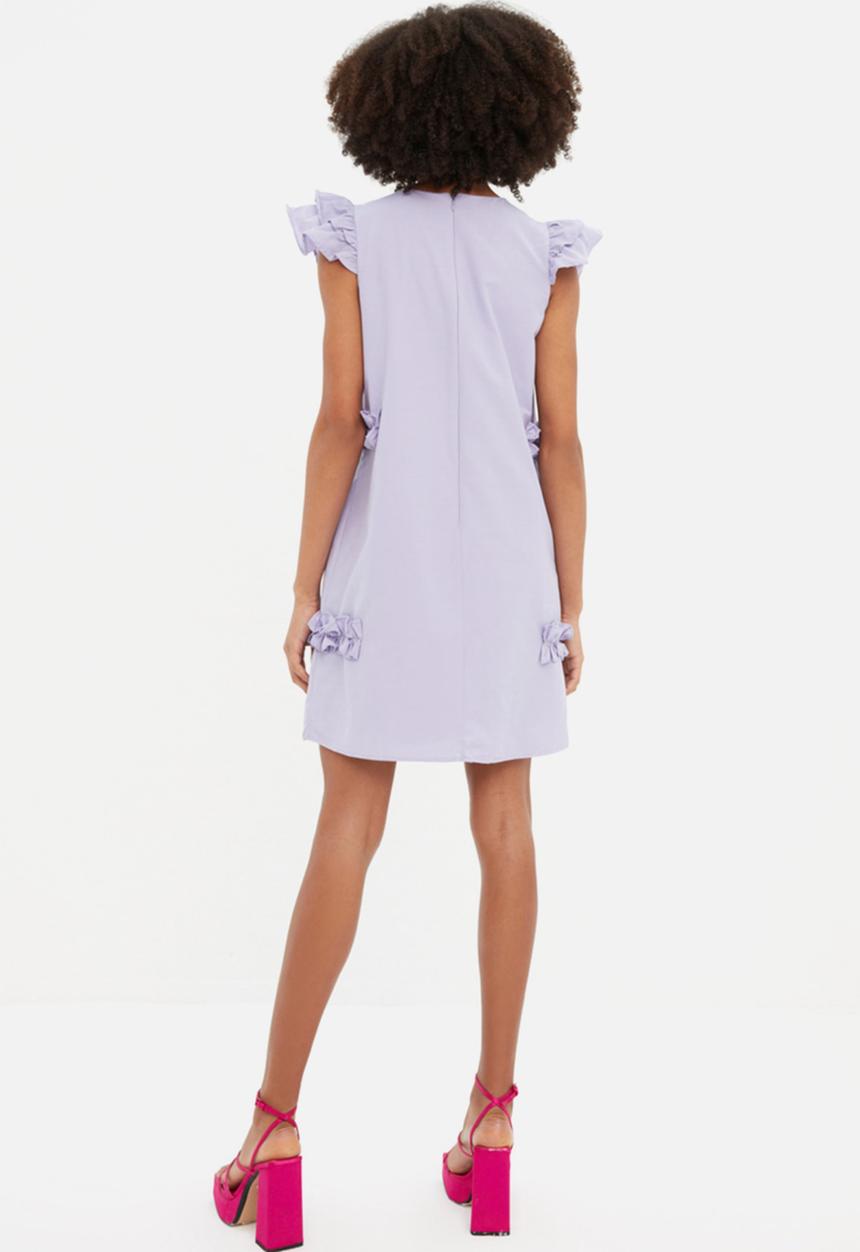 Trendyol - Frilly dress - lilac