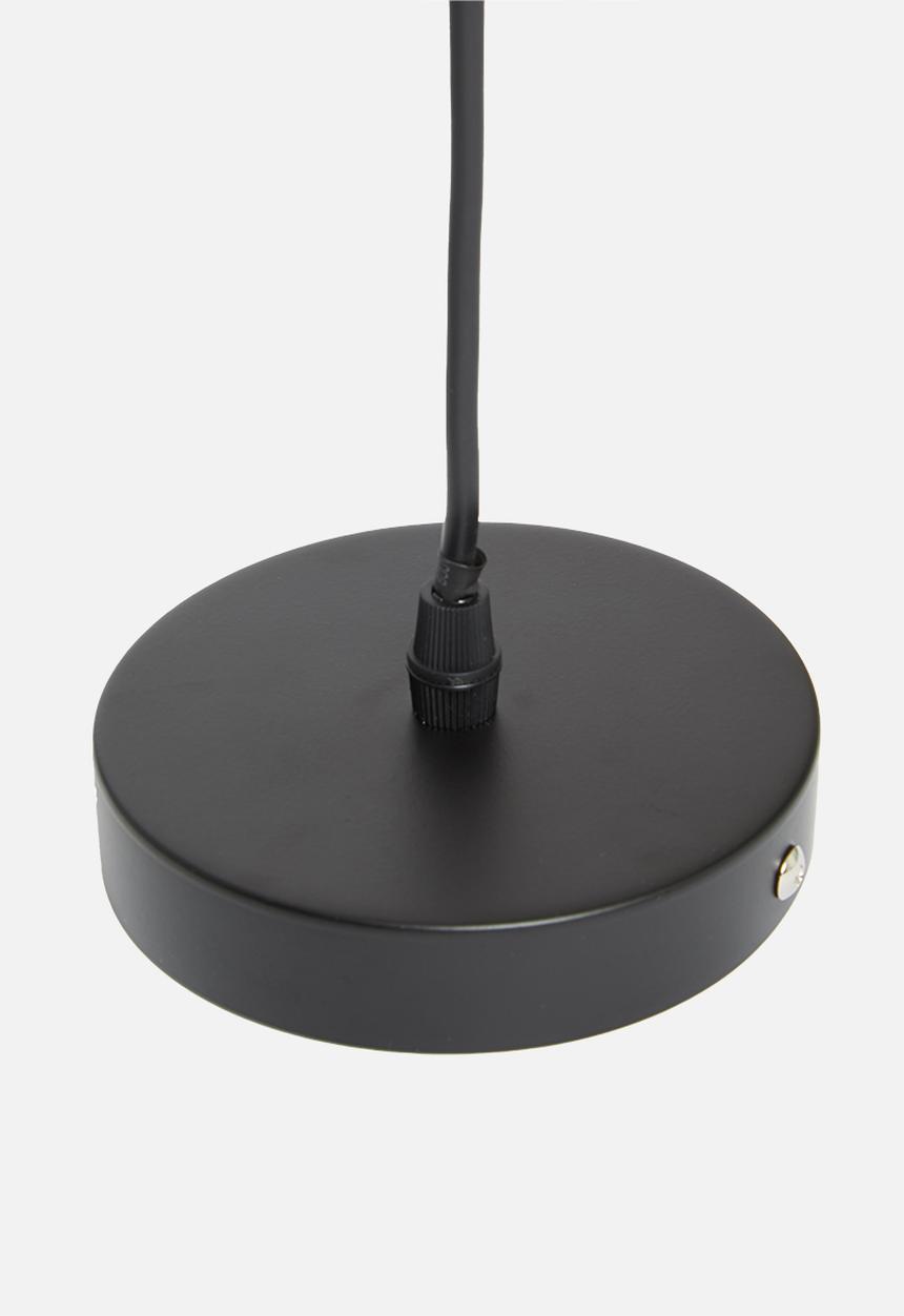 Sixth Floor - Melon wire pendant - black