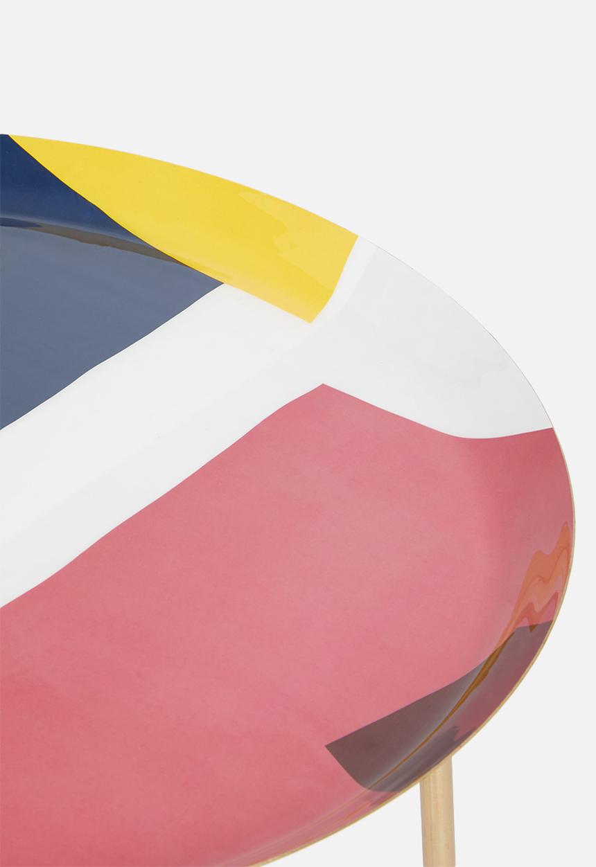 Sixth Floor - Resin side table - multi