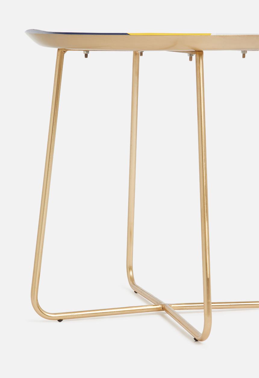 Sixth Floor - Resin side table - multi