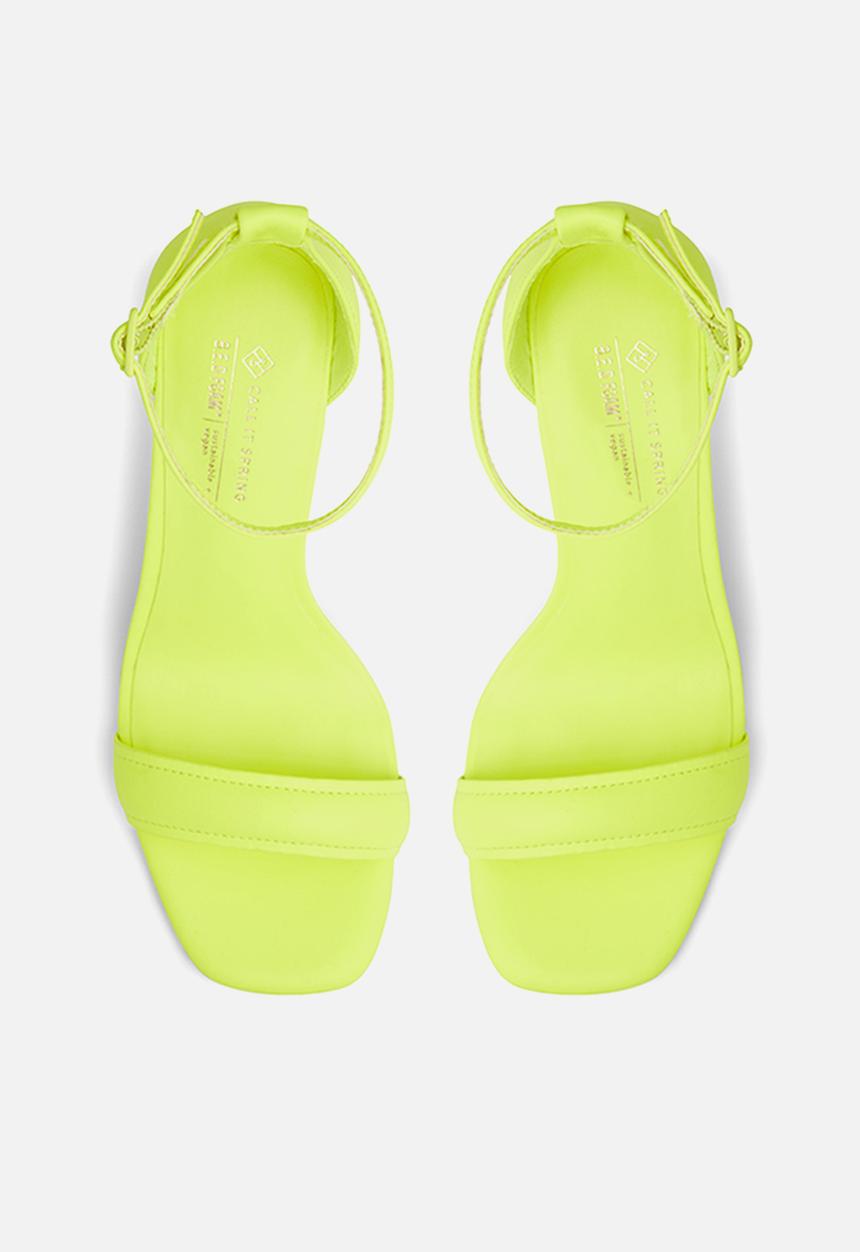Call It Spring - Katarina block heel - bright green