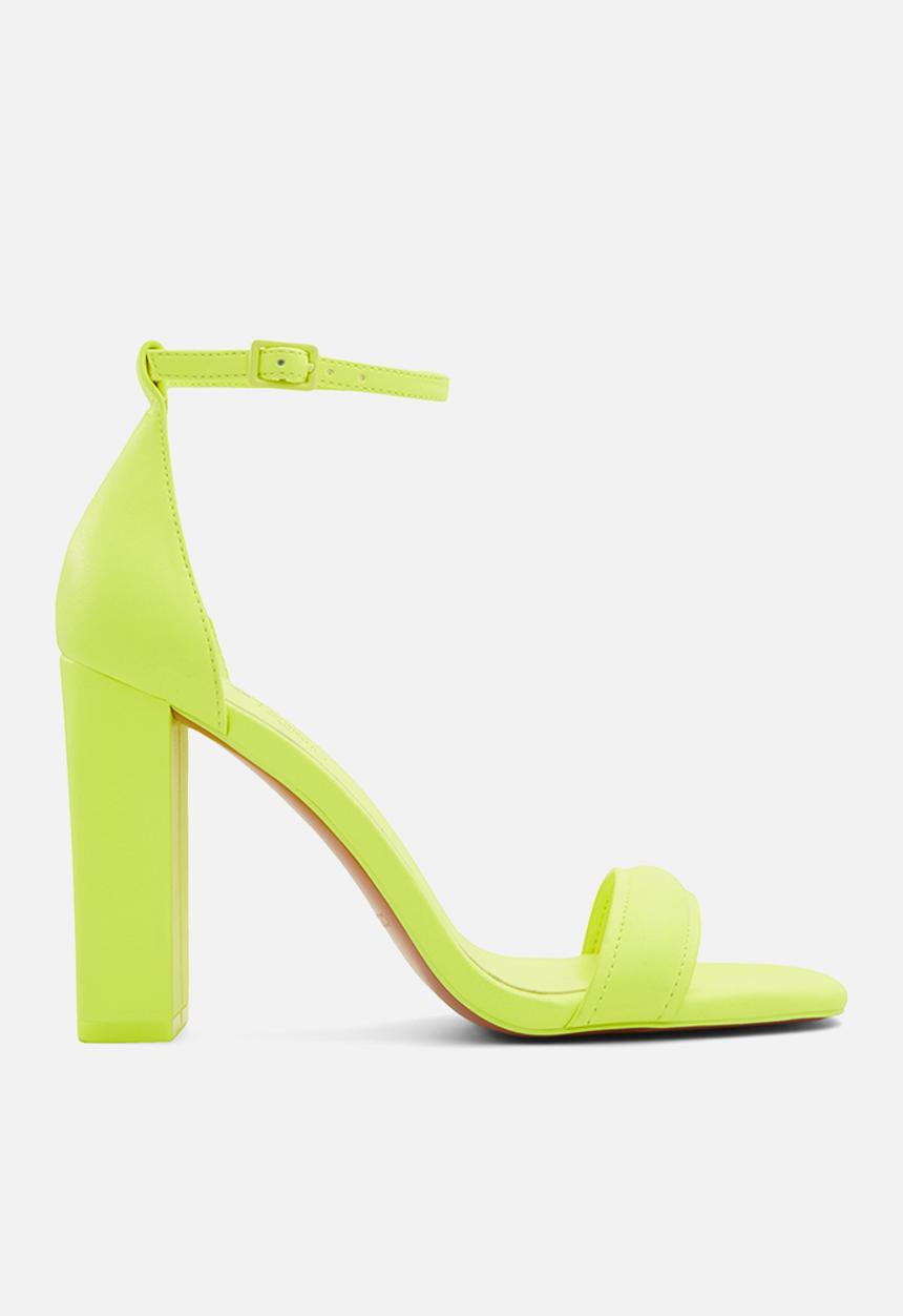 Call It Spring - Katarina block heel - bright green