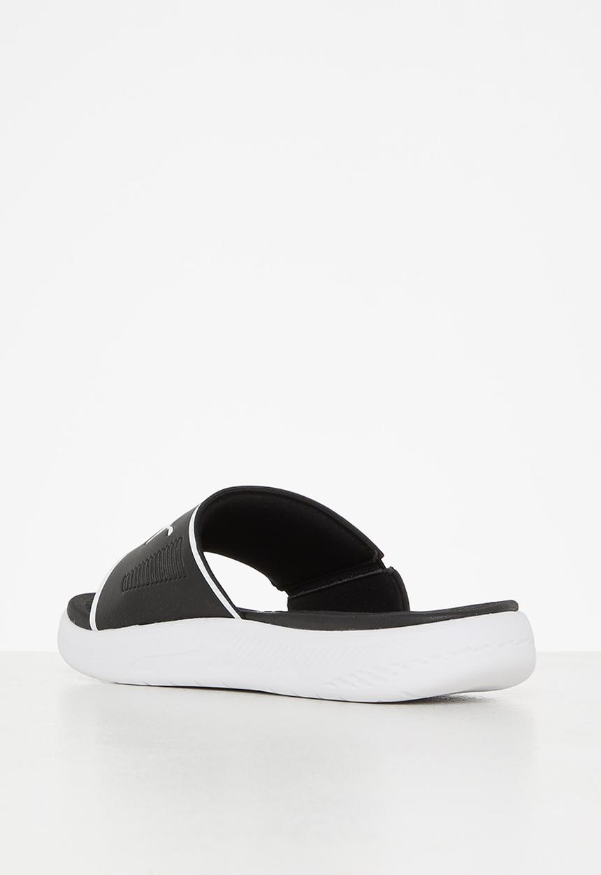 PUMA - Softrise slide -puma black & puma white