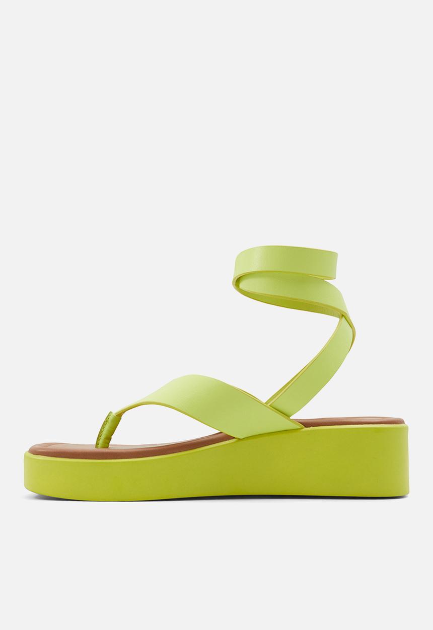 Call It Spring - Kristina sandal - bright green