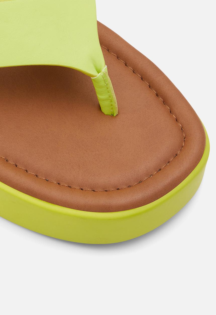 Call It Spring - Kristina sandal - bright green