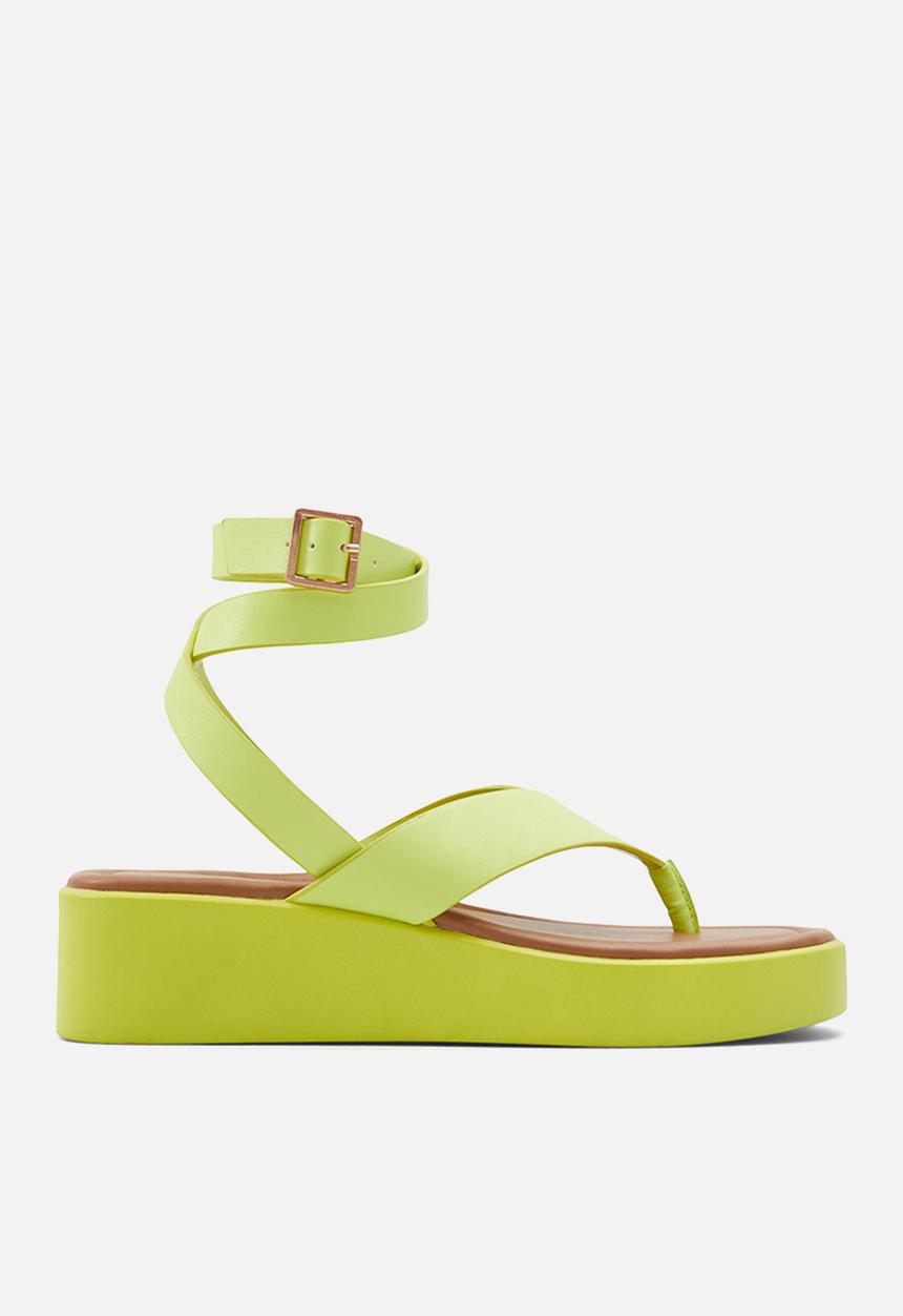 Call It Spring - Kristina sandal - bright green