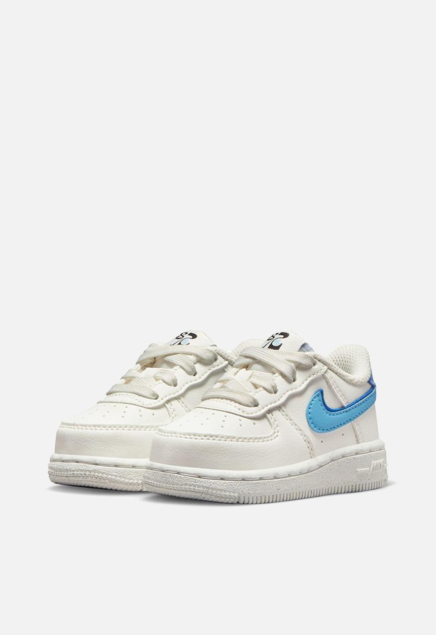 Nike - Force 1 lv8 2 (td) - sail/blue chill-medium blue-black