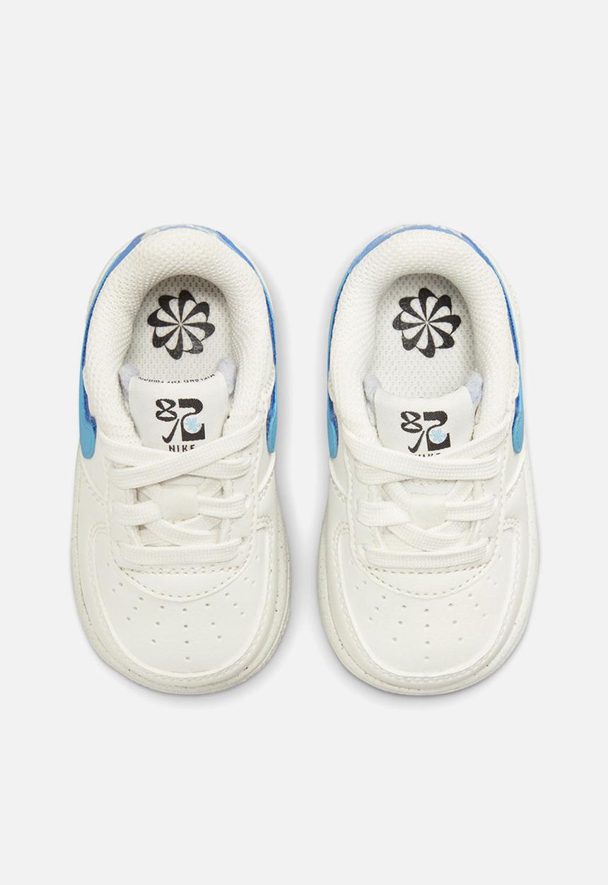 Nike - Force 1 lv8 2 (td) - sail/blue chill-medium blue-black