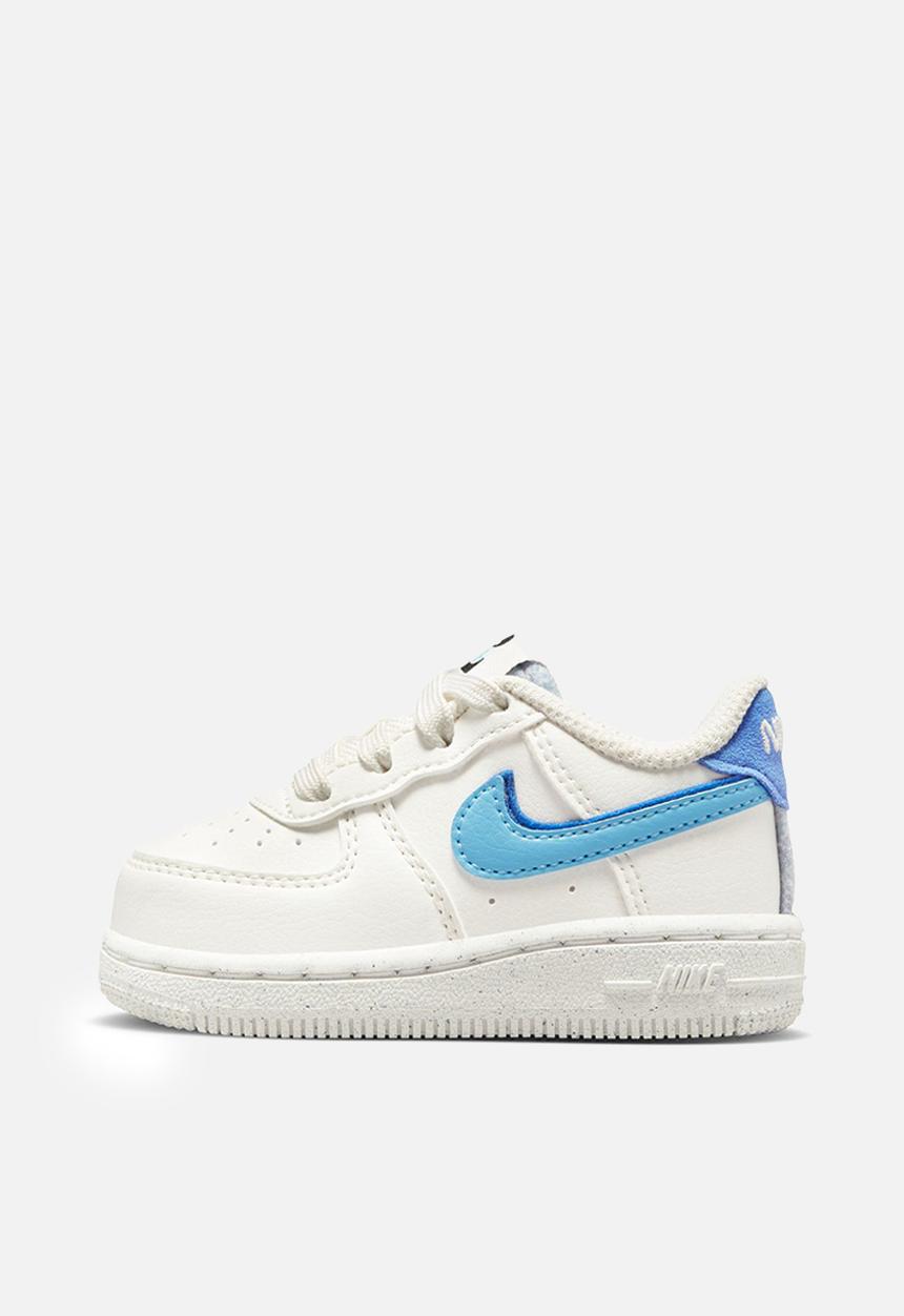Nike - Force 1 lv8 2 (td) - sail/blue chill-medium blue-black