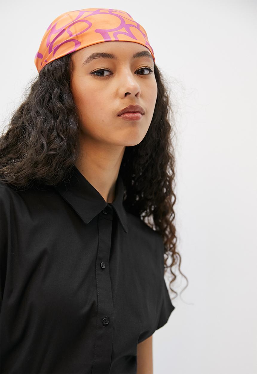 Blake - Cut out shirt dress - black