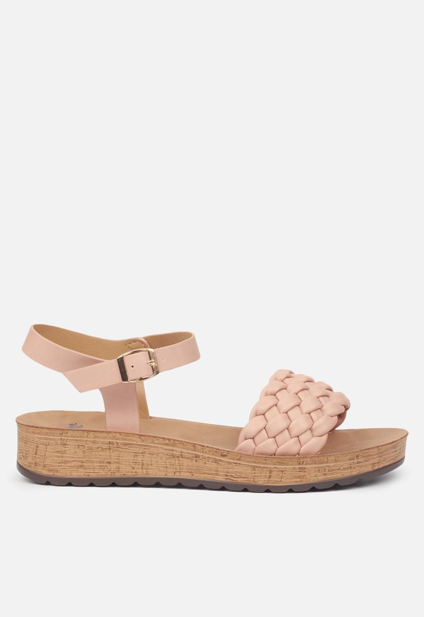 Butterfly Feet - Toni 2 slingback flatform sandal - pink