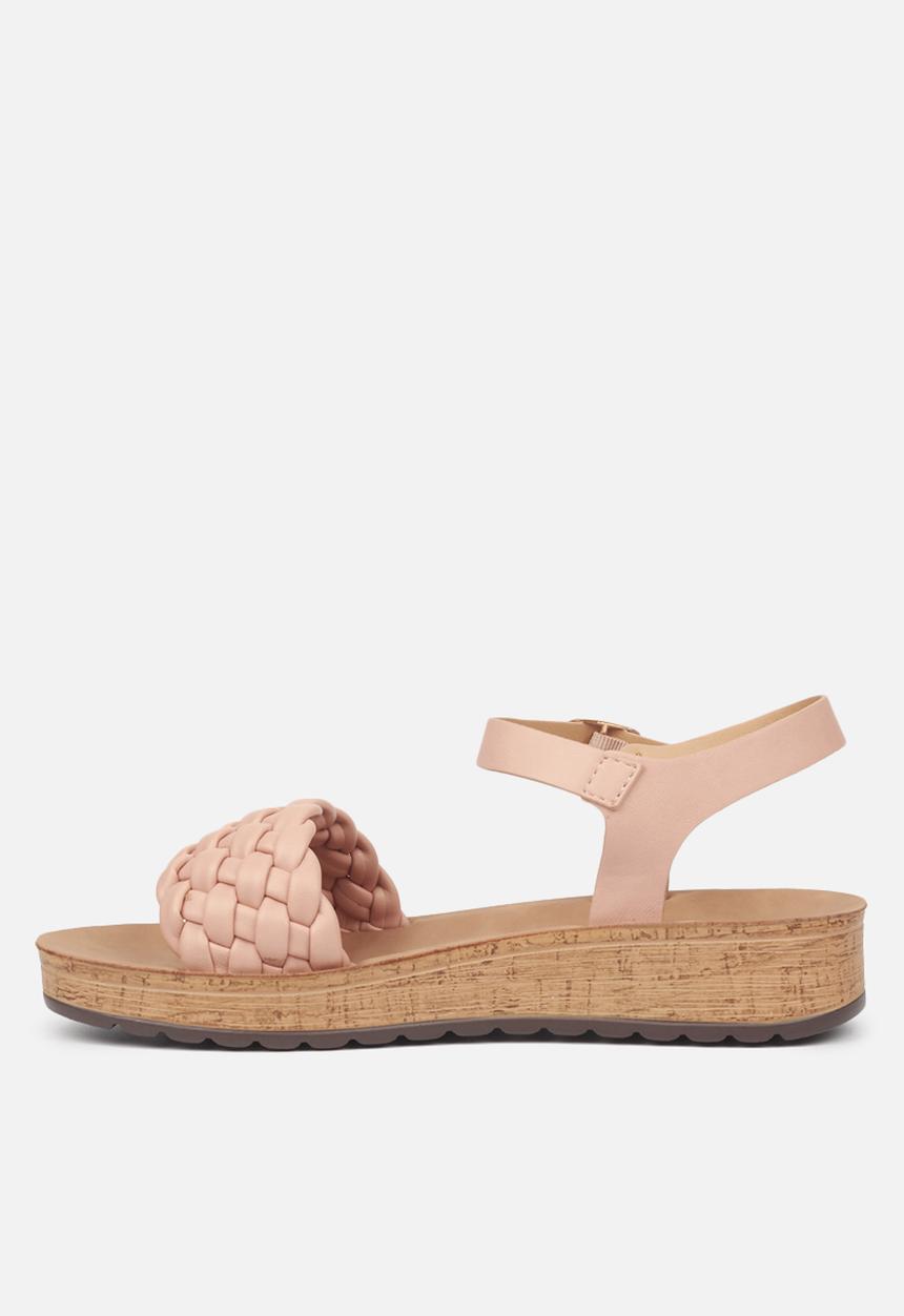 Butterfly Feet - Toni 2 slingback flatform sandal - pink