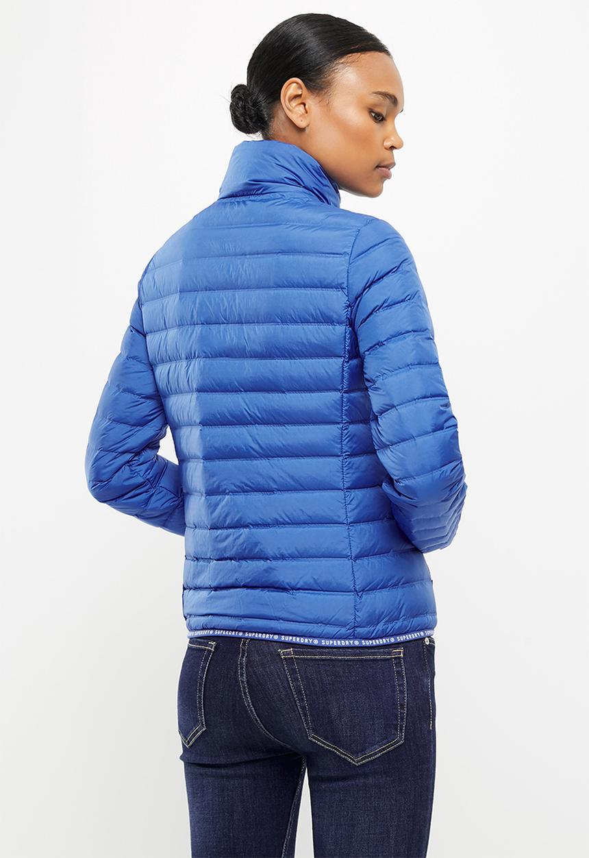 Superdry. - Core down padded jacket - royal