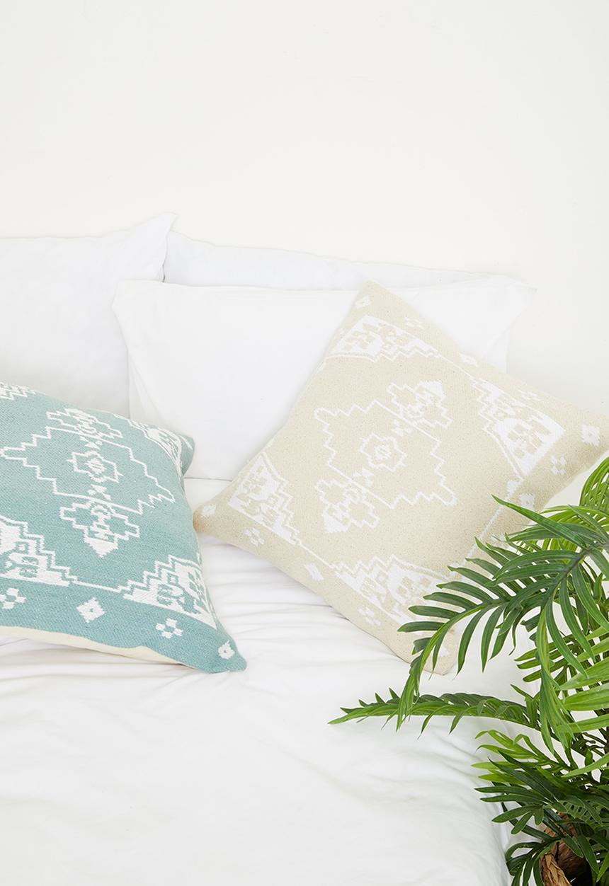 Sixth Floor - Libby cushion cover - blue