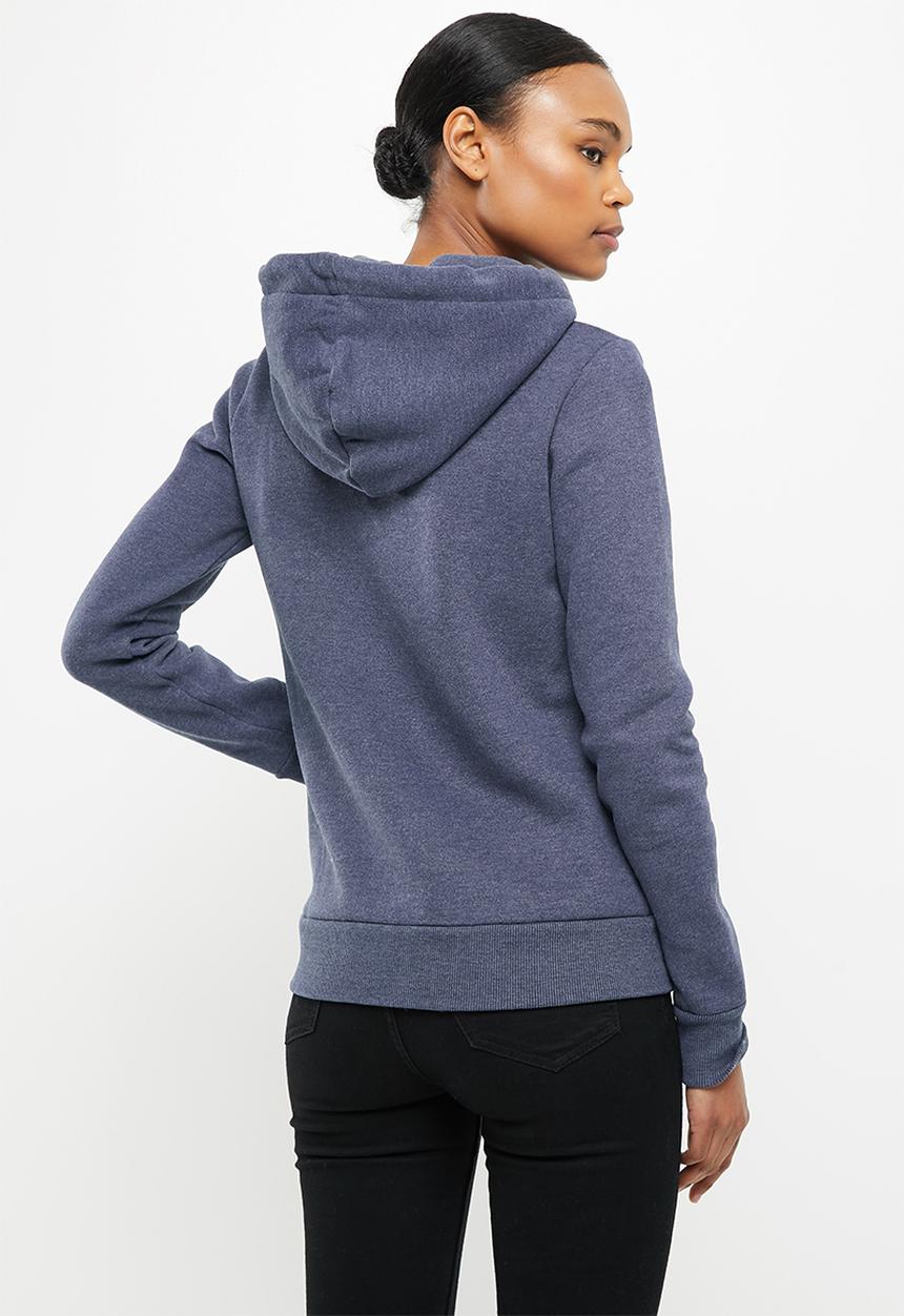Superdry. - T&f hoodie - princedom blue marl
