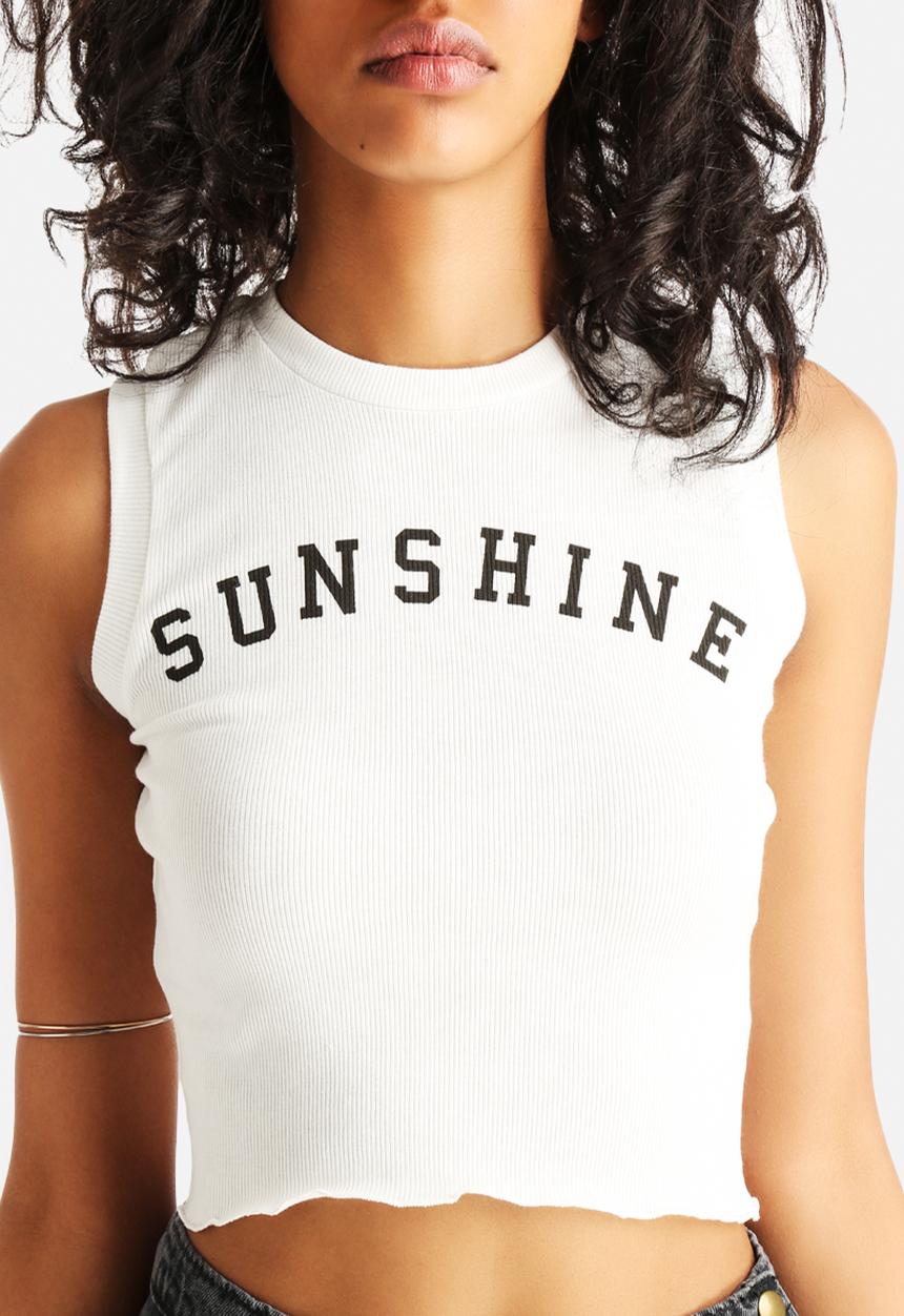 The Lot - Sunshine 7 Crop Tank