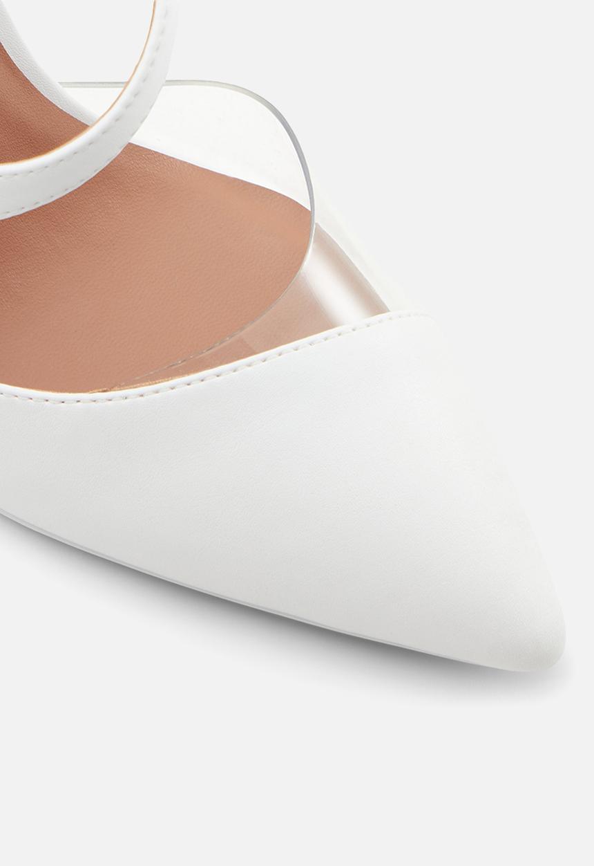 Call It Spring - Pheonix court heel - white