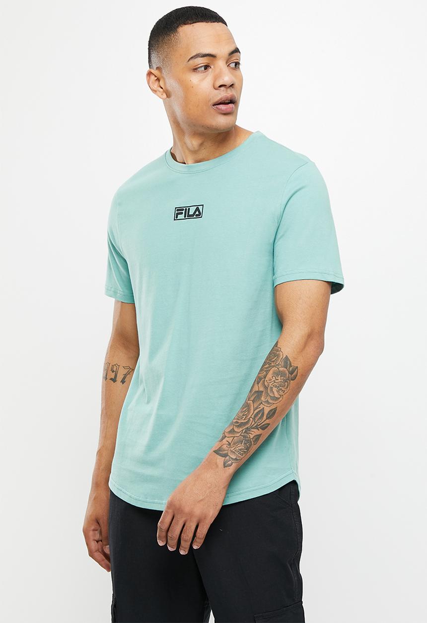 FILA - Basilio short sleeve tee - mineral blue