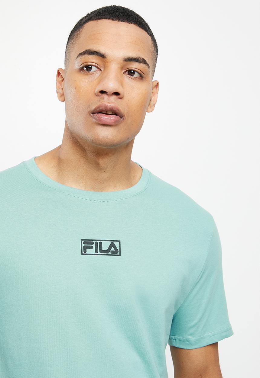 FILA - Basilio short sleeve tee - mineral blue