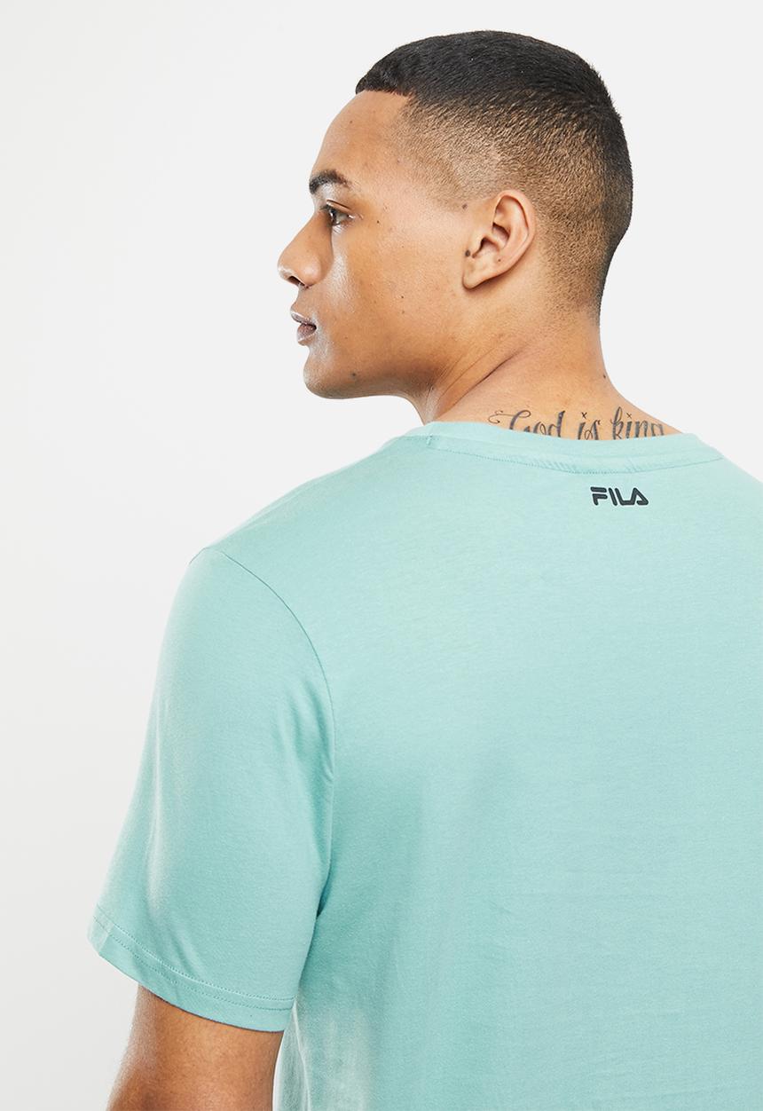 FILA - Basilio short sleeve tee - mineral blue