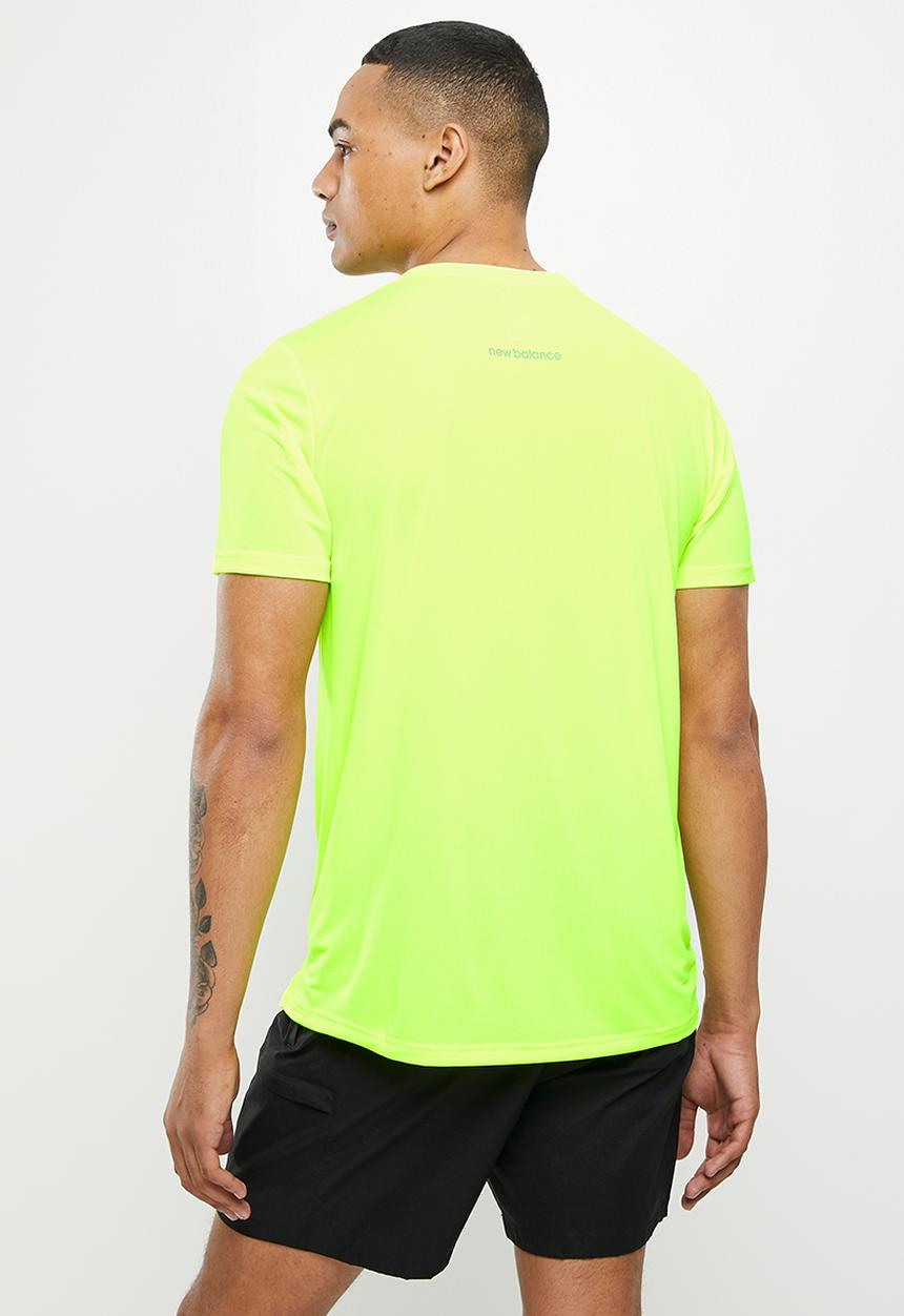 New Balance  - Accelerate short sleeve - hi-lite
