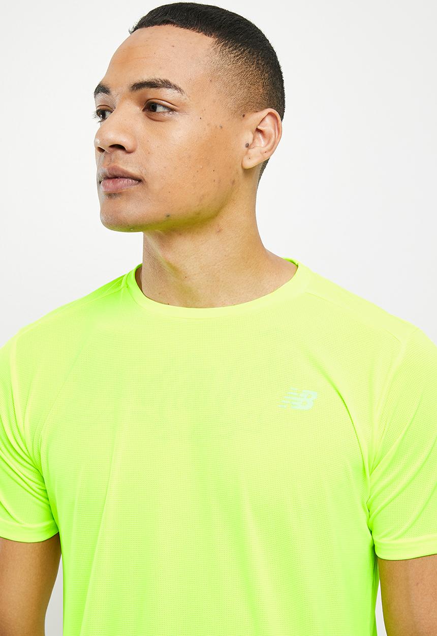 New Balance  - Accelerate short sleeve - hi-lite
