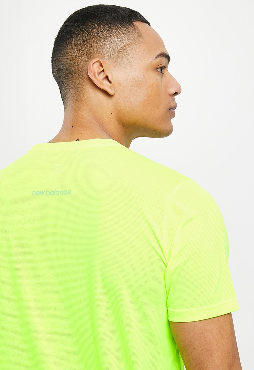 New Balance  - Accelerate short sleeve - hi-lite