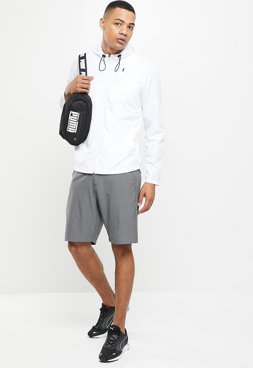 PUMA - 101  Golf stripe short -  black heather