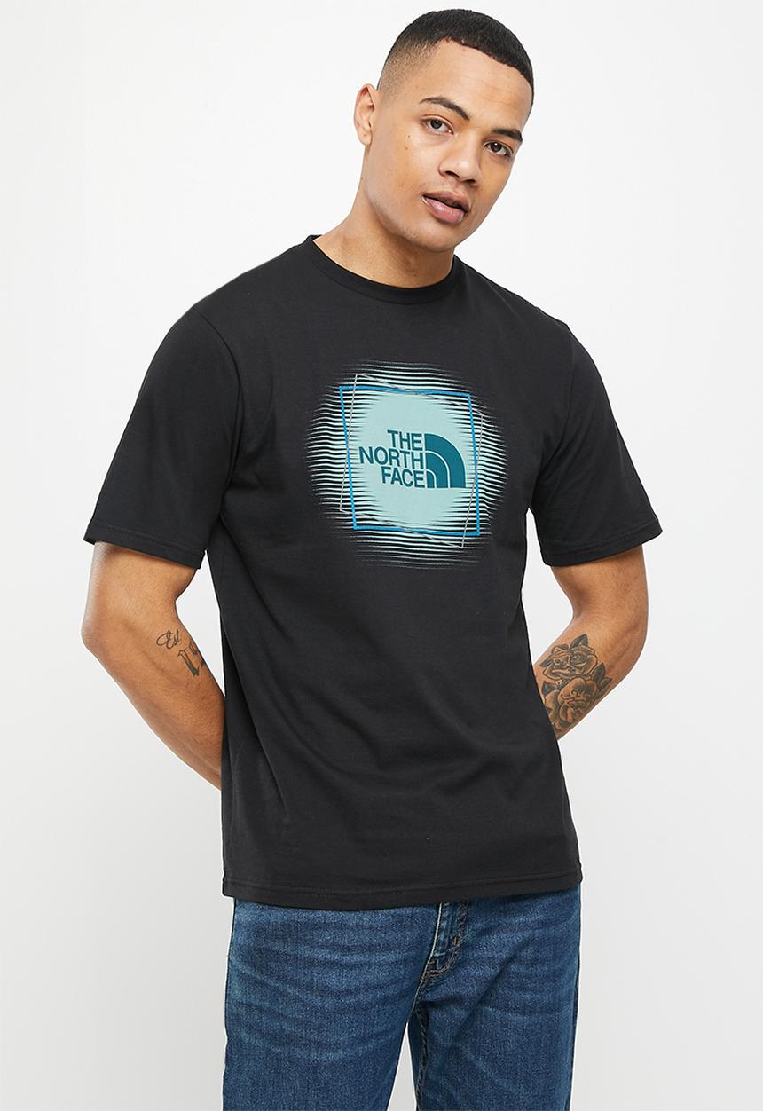 The North Face - M short sleeve coordinates tee - tnf black-wasabi