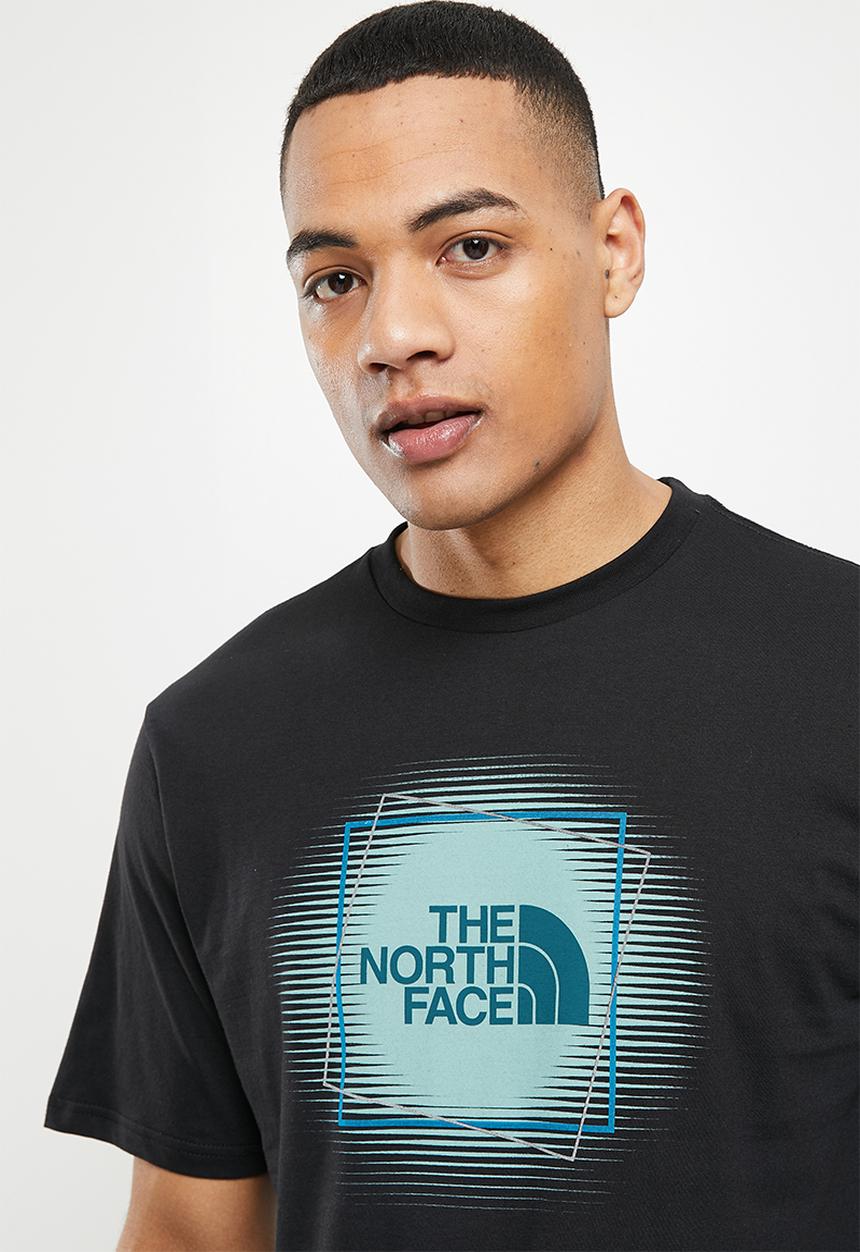 The North Face - M short sleeve coordinates tee - tnf black-wasabi