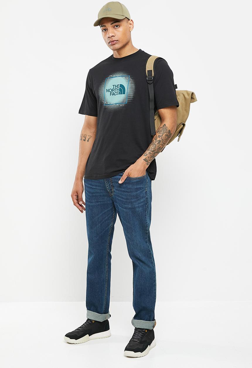 The North Face - M short sleeve coordinates tee - tnf black-wasabi