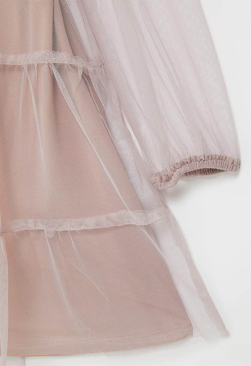 Superbalist Kids - Embroidered chiffon dress - rose lilac