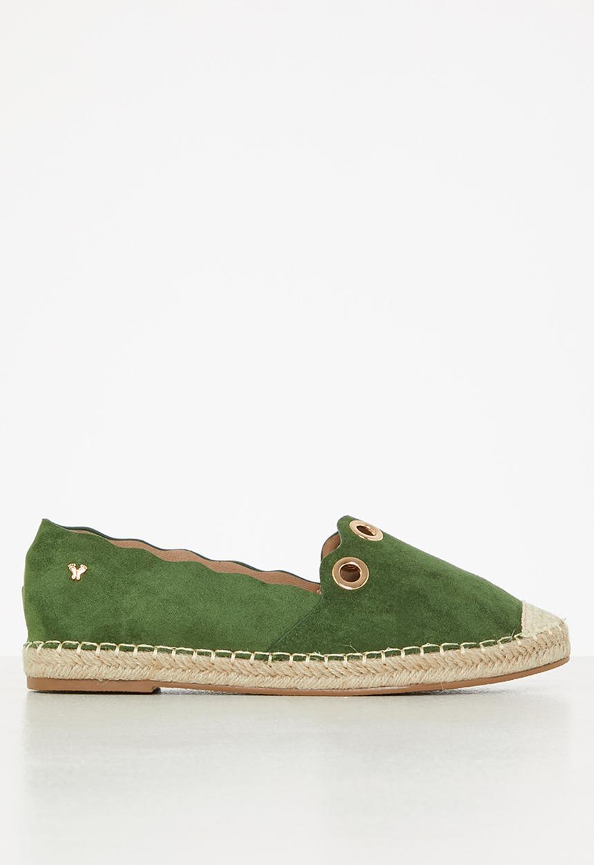 Butterfly Feet - Karina 1 espadrille - olive