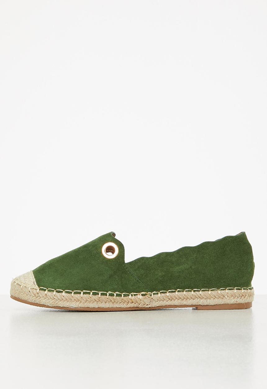 Butterfly Feet - Karina 1 espadrille - olive