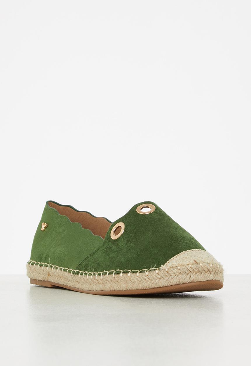 Butterfly Feet - Karina 1 espadrille - olive