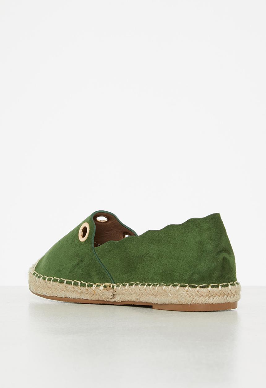Butterfly Feet - Karina 1 espadrille - olive