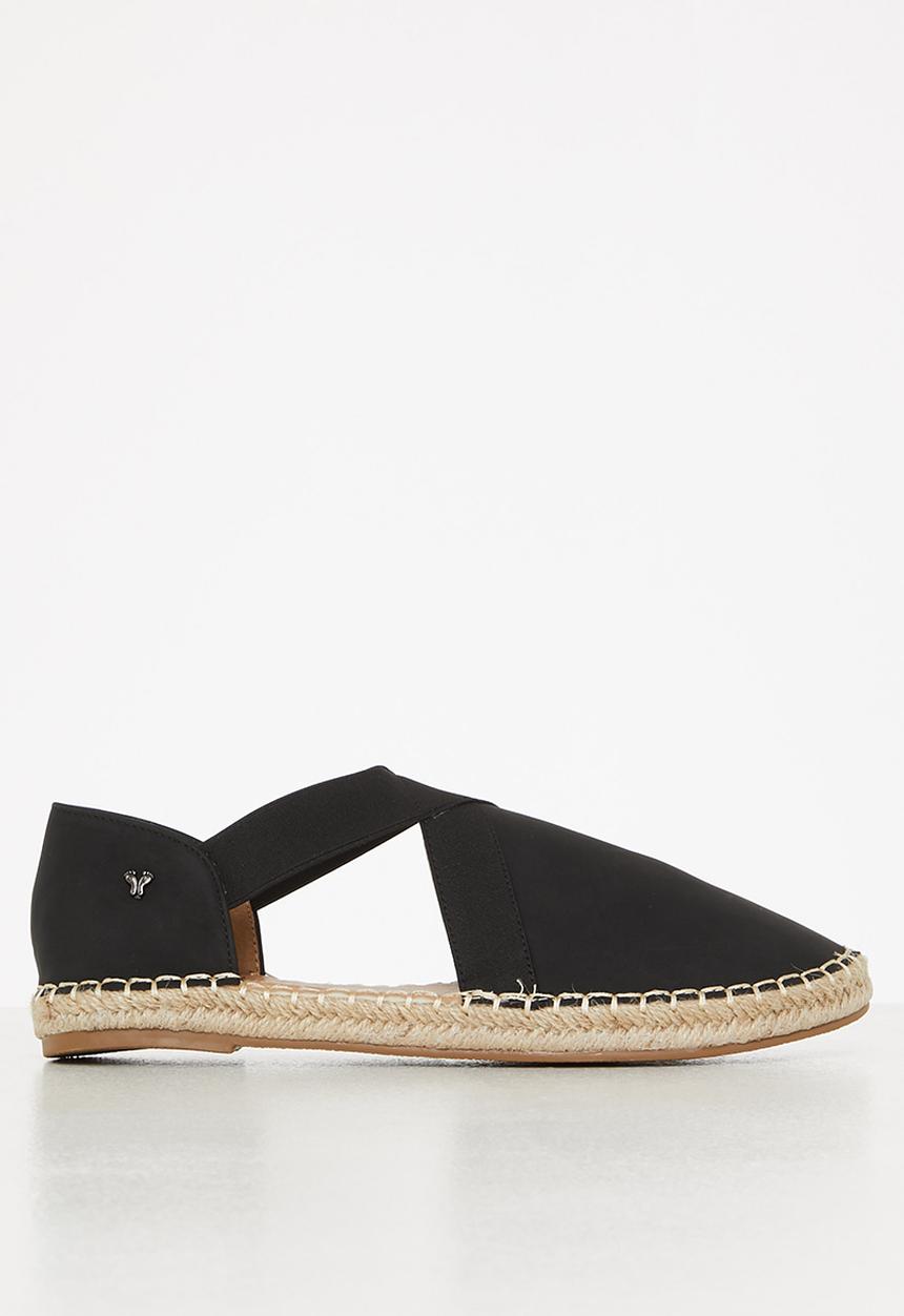 Butterfly Feet - Karla 5 espadrille - black