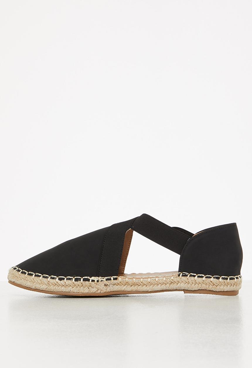 Butterfly Feet - Karla 5 espadrille - black
