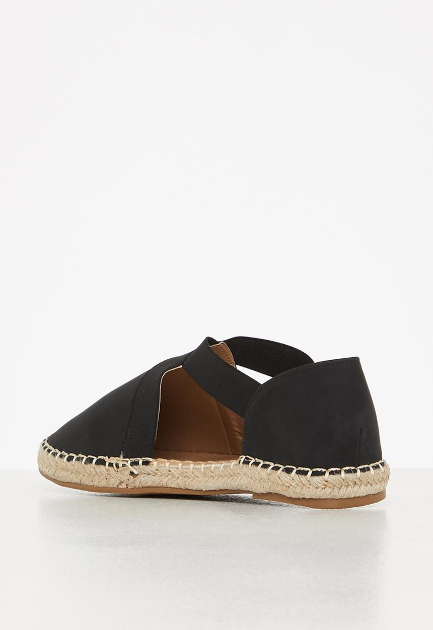 Butterfly Feet - Karla 5 espadrille - black