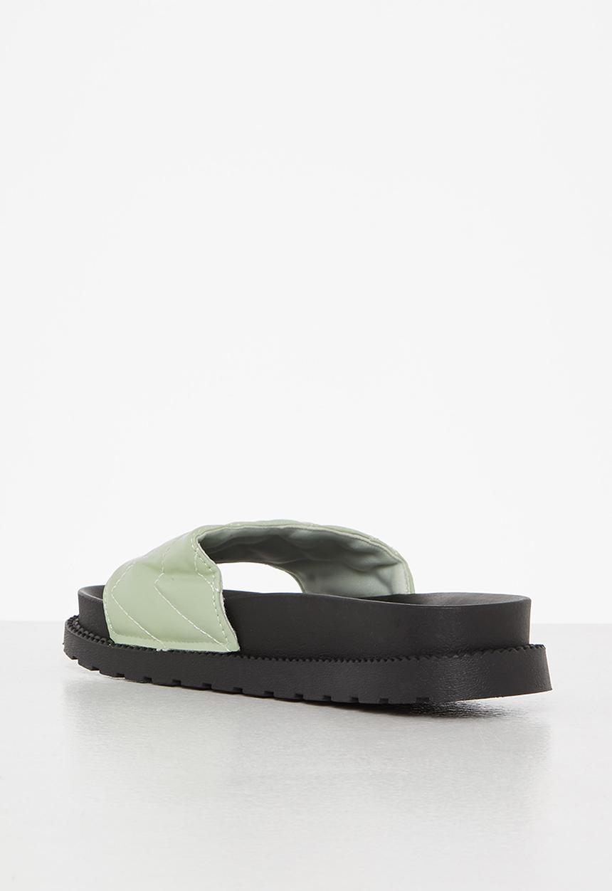 Seduction - Padded flatform slide - sage