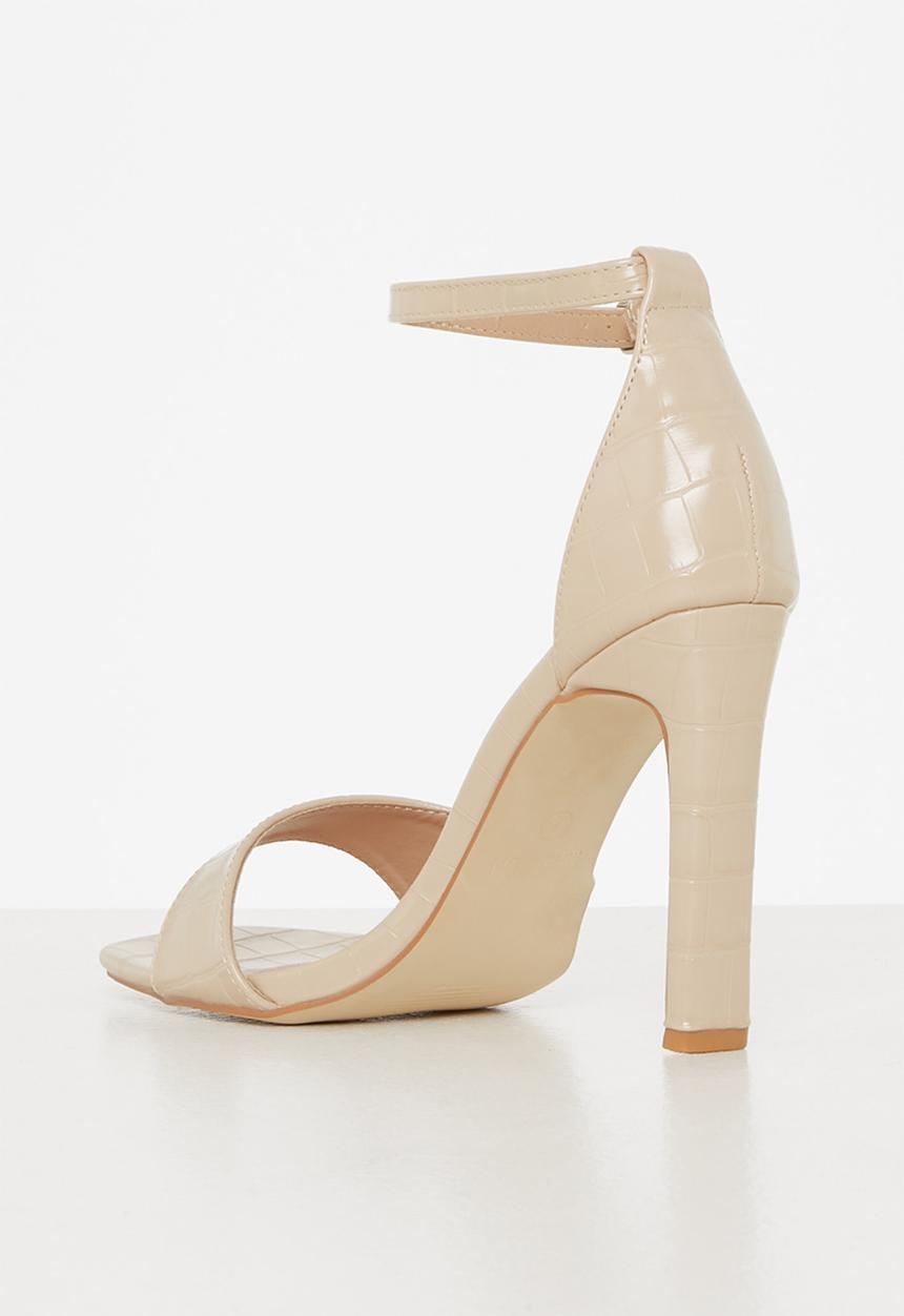 Madison® - Avis barely there block heel - neutral