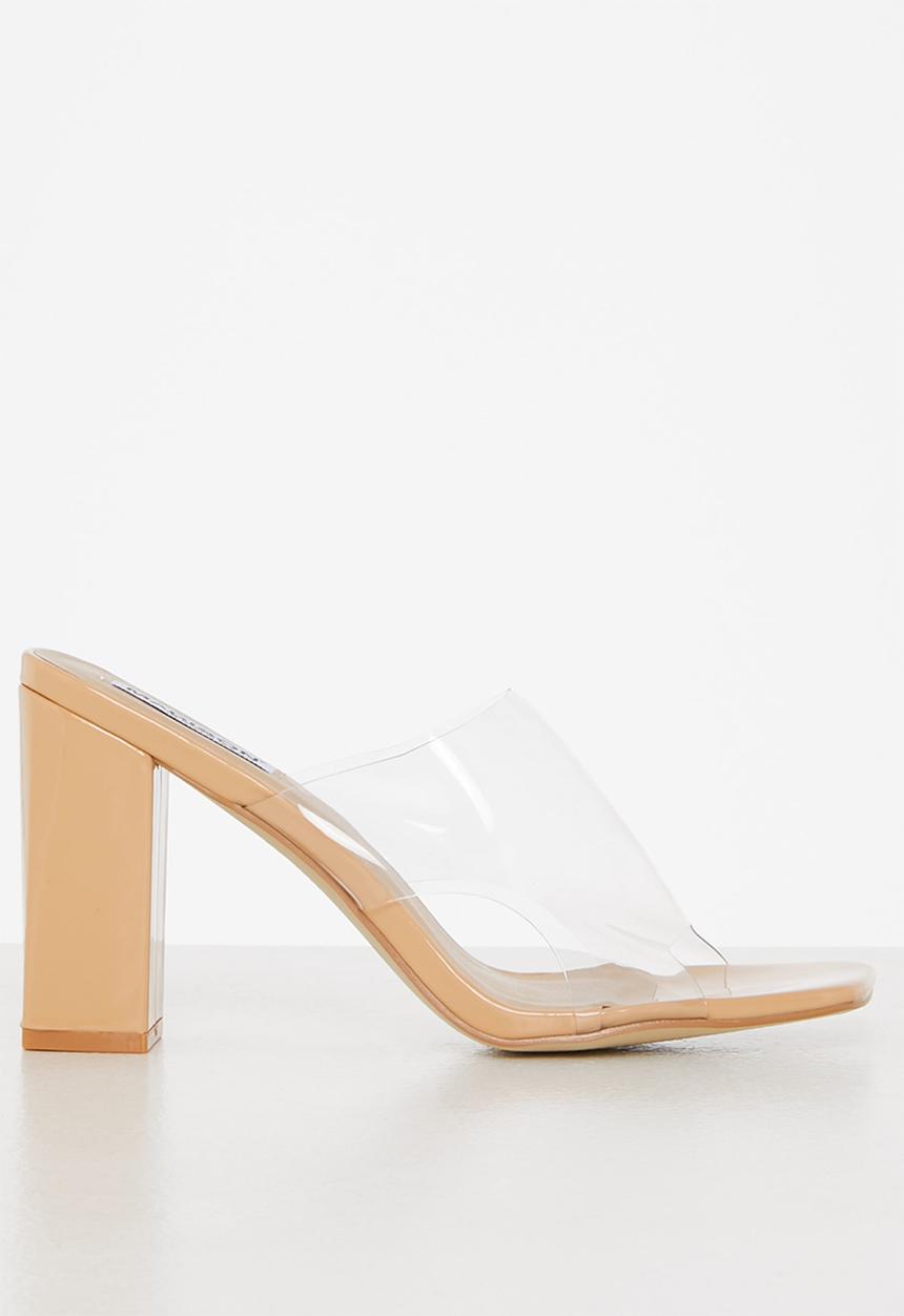 Madison® - Amanda mule block heel - clear 