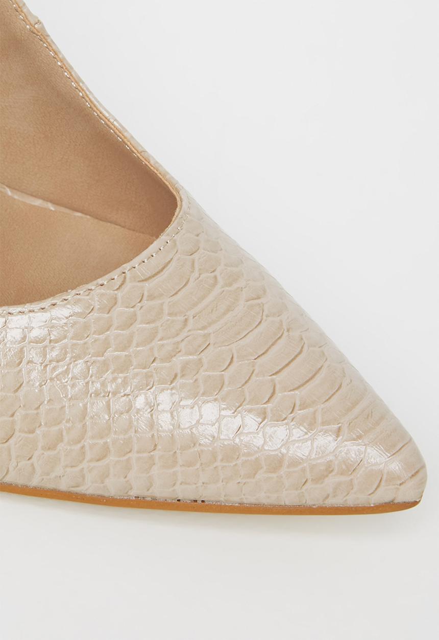 Madison® - Breena stiletto court heel - beige