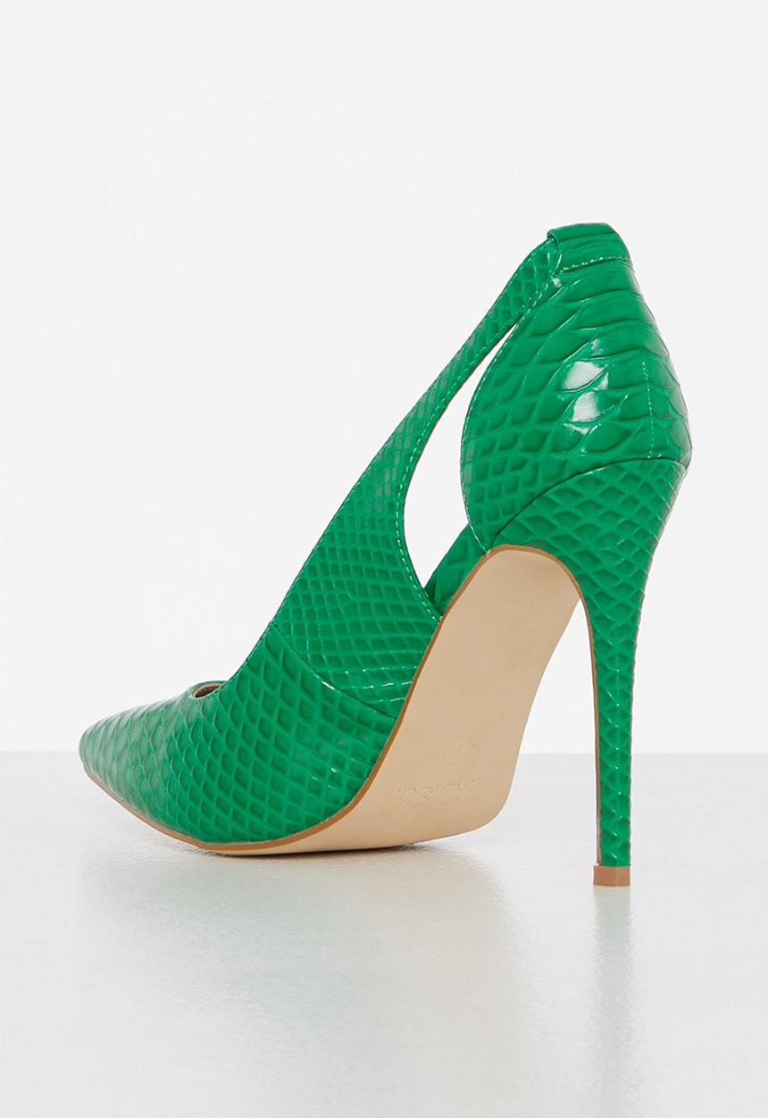 Madison® - Breena stiletto court heel - dark green