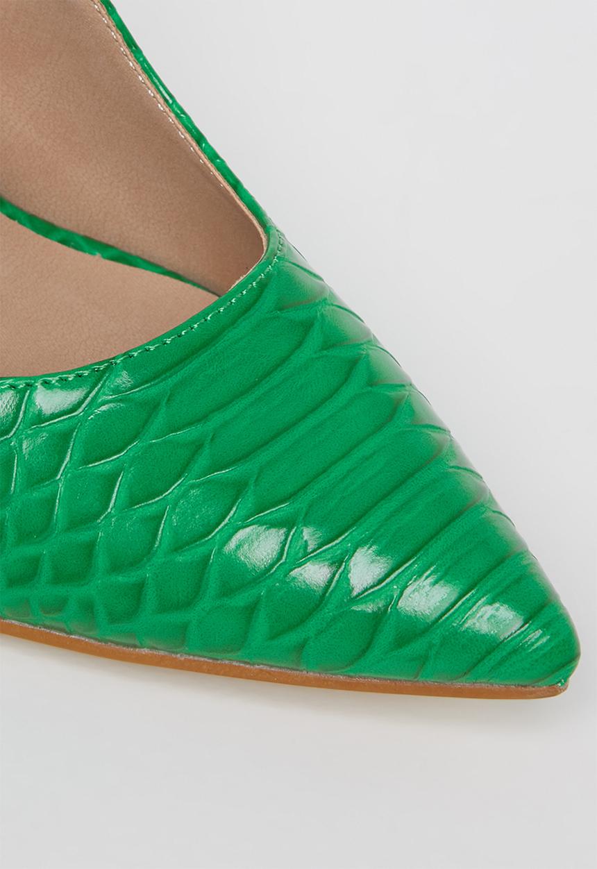 Madison® - Breena stiletto court heel - dark green