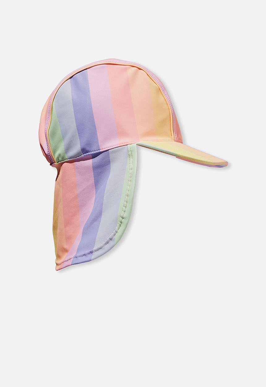 Cotton On - Sammy swim hat - bondi rainbow stripe